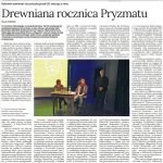 Drewniana rocznica pryzmatu